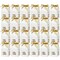 Wrapables House Shaped Gift Boxes with Ribbons for Weddings, Housewarming, Cookies, Candies, Treats, Party Favors (Set of 24)